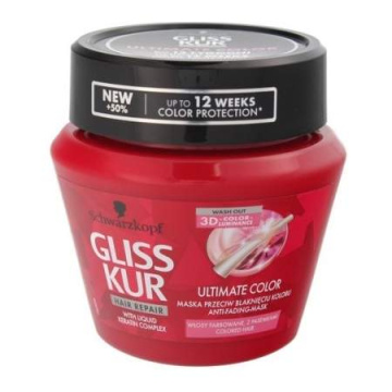 Schwarzkopf Gliss Kur Ultimate Color Maska do włosów farbowanych  300ml