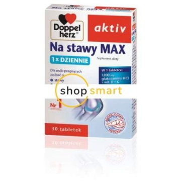 DOPPELHERZ AKTIV Na stawy MAX 30 tabletek