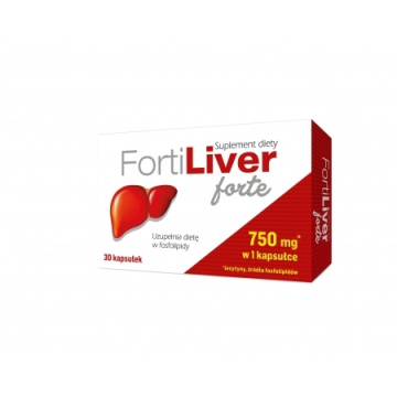 FortiLiver Forte 750 mg 30 kapsułek