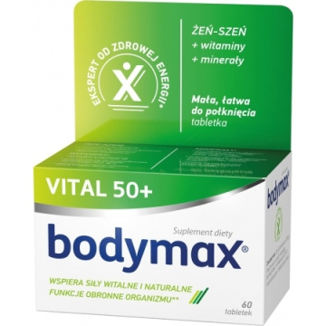 Bodymax Vital  50+ codzienna energia 60 tabletek