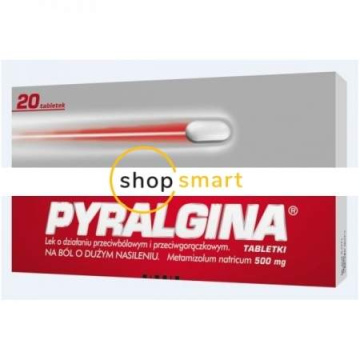 Pyralgina 500 mg 20 tabletek