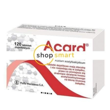 Acard 75 mg 120 tabletek dojelitowych