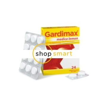 Gardimax Medica Lemon 24 tabletek do ssania