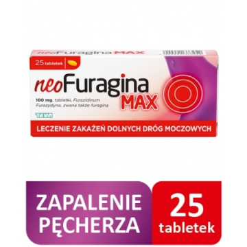 NeoFuragina MAX 100 mg  25 tabletek