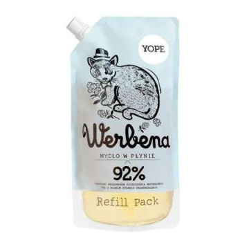 YOPE WERBENA Naturalne mydło w płynie (zapas) 500 ml