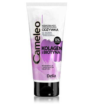 Delia Cosmetics Cameleo Kolagen i Biotyna Odżywka wzmacniająco-odbudowująca  200ml