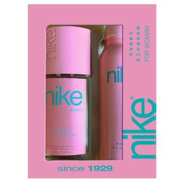 Nike Zestaw prezentowy Sweet Blossom for woman (dezodorant w szkle 75ml+dezodorant spray 200ml)