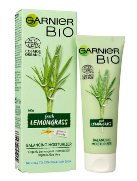 Garnier BIO Krem nawilżający na dzień - Fresh Lemongrass  50ml