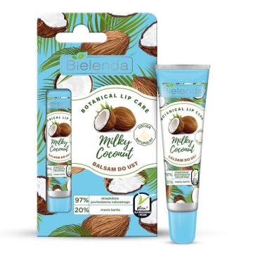 Bielenda Botanical Lip Care Balsam do ust Milk Coconut - naturalny 10g