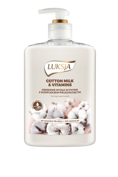 SAR*LUKSJA Mydło w płynie 500ml Cotton & Vitamins