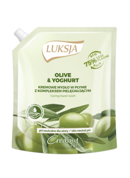 Luksja Mydło w płynie Creamy Olive & Yoghurt  900ml - zapas