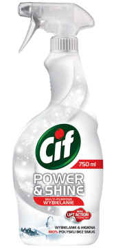 Cif Power & Shine Spray wybielający  750ml