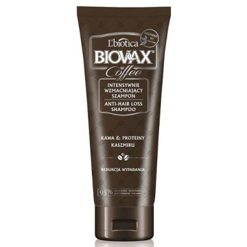 BIOVAX COFFEE Kawa & Proteiny Kaszmiru szampon wzmacniający 200 ml