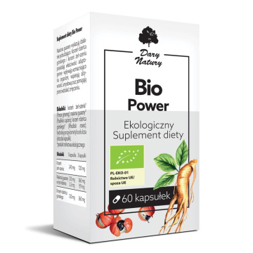 Dary Natury Bio Power EKO 60 kapsułek - Suplement Diety