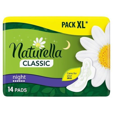 NATURELLA CLASSIC Night Duo podpaski 14 sztuk