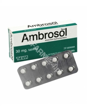 Ambrosol Teva 30 mg x 20 tabl
