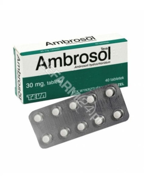 Ambrosol Teva 30 mg x 40 tabl
