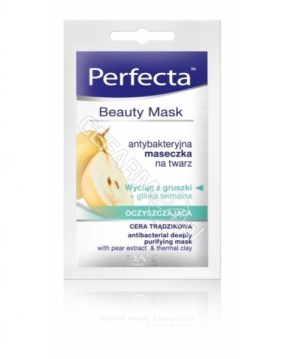 Dax cosmetics perfecta beauty  mask antybakteryjna maseczka oczyszczająca 10 ml