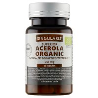 SINGULARIS SUPERIOR ACEROLA organic 60 kapsułek