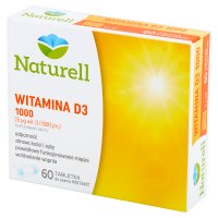 Naturell Witamina D3 1000 j.m 60 tabletek do ssania