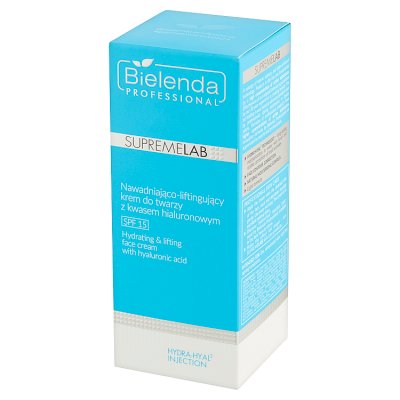 BIELENDA SUPREMELAB HYDRA-HYAL2 INJECTION Hialuronowy krem do twarzy SPF 15 50ml