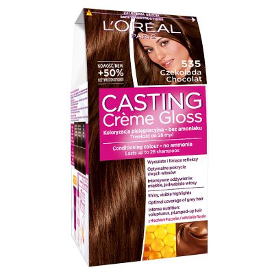 Casting Creme Gloss Krem koloryzujący nr 535 Czekolada