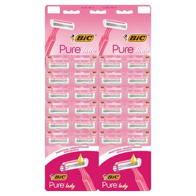 BIC Maszynka do golenia Pure3 PINK karta 24&