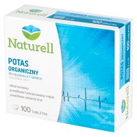 Naturell Potas organiczny 80 mg 100 tabletek