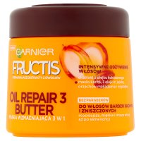 Fructis Oil Repair 3  Butter Maska do włosów intensywnie odżywcza  300ml