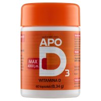 ApoD3 witamina D max 4000 j.m.  60 kapsułek (8,34 g)