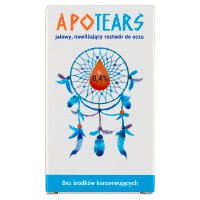 ApoTears 0,4% nawilżający roztwór do oczu 10 ml