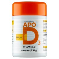 ApoD3 Suplement diety witamina D 1000 j.m.  60 kapsułek (8,34 g)