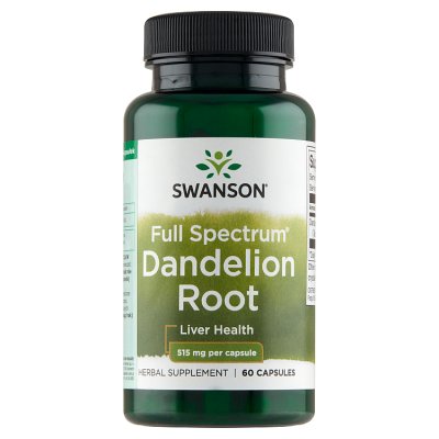 SWANSON DANDELION 515 mg [MNISZEK LEKARSKI] 60 kapsułek