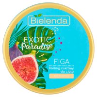 Bielenda Exotic Paradise Peeling cukrowy do ciała odżywczy Figa  350ml