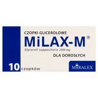 MiLAX - M dla dorosłych 10 czopków