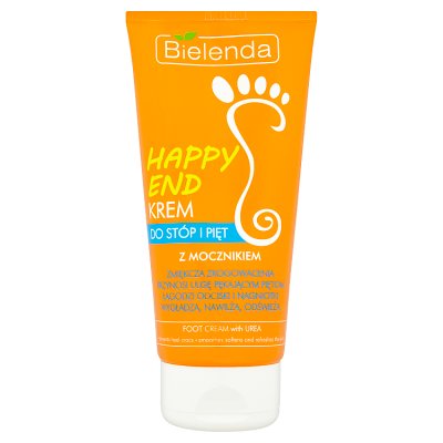 Bielenda Happy End Krem do pięt i stóp Zmiękczający z mocznikiem  125ml