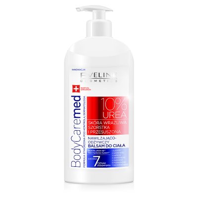 Eveline Body Care Med Balsam do ciała nawilżająco-odżywczy 10% Urea  350ml