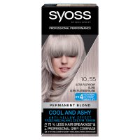 Schwarzkopf Syoss Farba do włosów Cool Blonds 10-55 Ultra Platynowy Blond  1op.