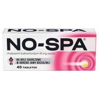 No-Spa 40 mg 40 tabletek