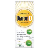 Bioaron D 1000 j.m. Witamina D w spray'u, 10 ml