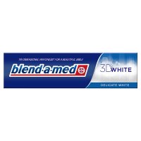BLEND-A-MED 3D WHITE DELICATE WHITE Wybielająca pasta do zębów 100 ml