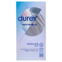 DUREX INVISIBLE Prezerwatywy dla większej bliskości 10 szt.