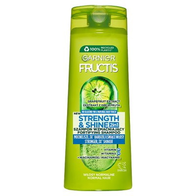 Fructis Siła i Blask 2w1 Szampon do włosów normalnych 400ml