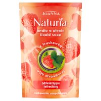 Joanna Naturia Body Mydło w płynie Truskawka zapas  300ml