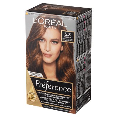 Loreal Farba Recital Preference G 5.3 Jasny Brąz Złocisty