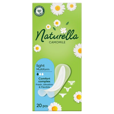 Wkładki higieniczne naturella liners light x 20 szt