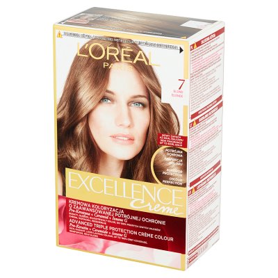 Loreal Excellence Creme Krem koloryzujący 7 blond