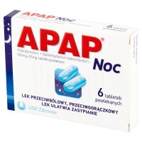 Apap Noc, 6 tabletek