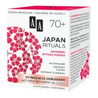 AA Japan Rituals 70+ Aktywny Bio-Krem na dzień - stymulacja odbudowy  50ml