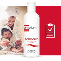 Emolium Dermocare, szampon nawilżający od 1 miesiąca życia, 200 ml - B